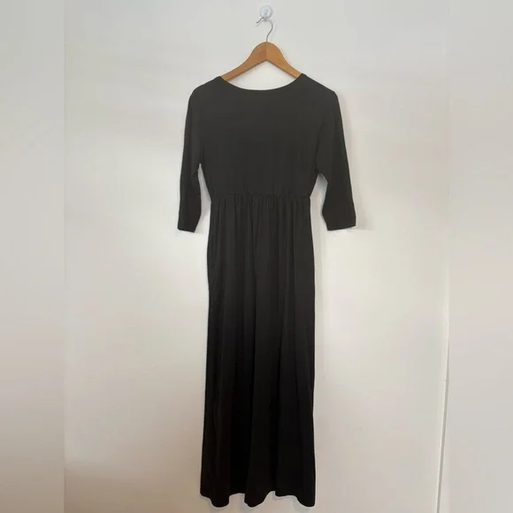 Cotten Black Women's Dress - Picture 2 of 2